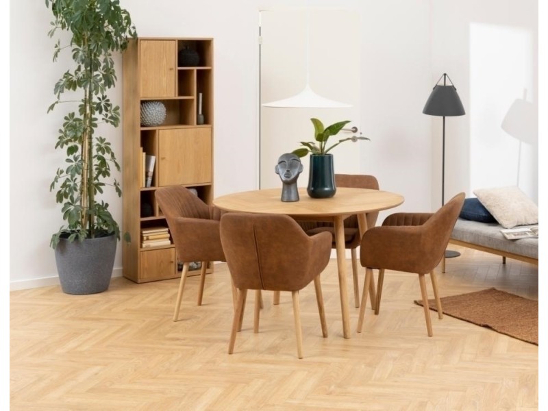 Regał Rangoon wąski dąb - ACTONA